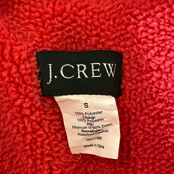 J. Crew Pink Puffer Vest - Picture 5 of 8